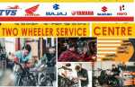 Two wheeler work shop