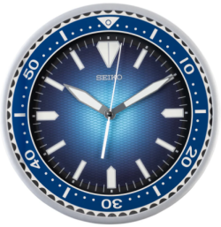 Seiko Blue Text